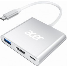 Адаптер Acer ODK3A0 USB Type-C 4K, HDMI, USB 3.0 White (R3752)
