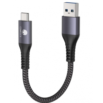Кабель CONMDEX UAC03 USB-C 10 Гбіт/с USB 3.1 Gen 2 0.3м Grey (R4093130820250)