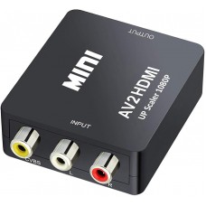 Адаптер QGECEN ‎av-01 HDMI - AV/RCA/CVBS Black (R3974)