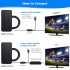 Телевізійна антена Xpudding 4K 1080p Black (R4674131820250)