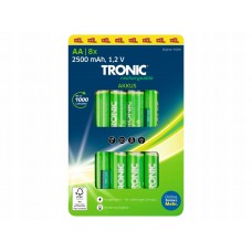 Акумуляторні батареї TRONIC Ni-MH HR6 АА 8 шт 2500 mAh (PS-202502) Акумуляторні батареї TRONIC Ni-MH HR6 АА 8 шт 2500 mAh (PS-202502)