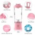 Портативний блендер Vaeqozva ‎A0 Pink (R3627)