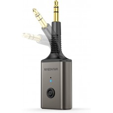 Bluetooth адаптер передавач та аудіоприймач MaedHawk BTR007 Grey (R3684)