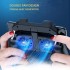 Бездротовий геймпад тригер для смартфонів Union PUBG Mobile H10 з вентилятором і напальчниками (R-3310)