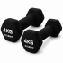Гантелі вінілові Crivit 2 x 4 кг Black (R4838131820250) Гантелі вінілові Crivit 2 x 4 кг Black (R4838131820250)