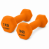 Гантелі вінілові Crivit 2 x 1 кг Orange (R4835131820250)