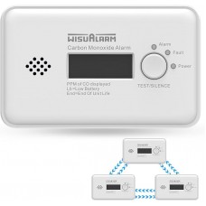 Сигналізатор чадного газу WISUALARM C02-R8 White (R3670) Сигналізатор чадного газу WISUALARM C02-R8 White (R3670)