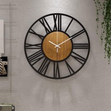 Настінний годинник DIYZON 40x40 см Black (R3950) Настінний годинник DIYZON 40x40 см Black (R3950)