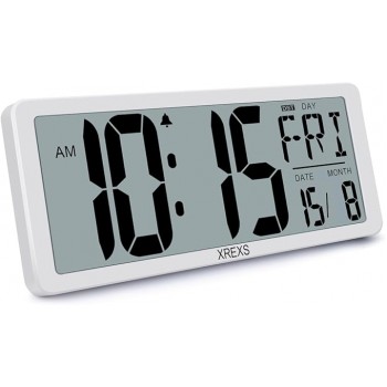 Настільний годинник XREXS White (RND3555) Настільний годинник XREXS White (RND3555)