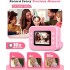 Дитяча фотокамера Hangrui H3 Pink (R3986)