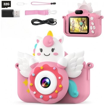 Дитяча фотокамера TIATUA С3 Pink (R3976)