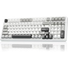 Механічна ігрова клавіатура AULA F99 White-grey (RD4556131820250) Механічна ігрова клавіатура AULA F99 White-grey (RD4556131820250)