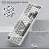 Механічна ігрова клавіатура AULA F99 White-grey (RD4556131820250)