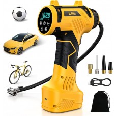 Бездротовий компресор Ipflin JN-8134 Yellow (R4631131820250) Бездротовий компресор Ipflin JN-8134 Yellow (R4631131820250)