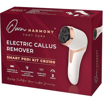 Електрична роликова пилка-пемза Own Harmony CR2100 White (R3719) Електрична роликова пилка-пемза Own Harmony CR2100 White (R3719)