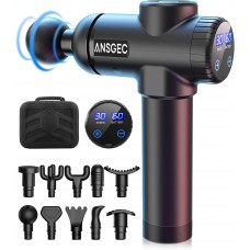 Ручний перкусійний масажер ANSGEC Massage Gun MG-3 30-швидкісний (P-202472)