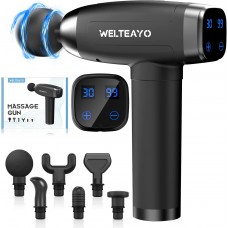 Ручний перкусійний масажер WELTEAYO Massage Gun 200 Вт масажний пістолет (P-006)
