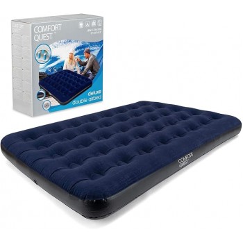 Надувний матрац Comfort Quest 191 x 137 x 22 см Blue (RD4590131820250) Надувний матрац Comfort Quest 191 x 137 x 22 см Blue (RD4590131820250)