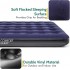 Надувний матрац Comfort Quest 191 x 137 x 22 см Blue (RD4590131820250) Надувний матрац Comfort Quest 191 x 137 x 22 см Blue (RD4590131820250)