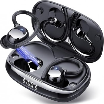 Спортивні навушники Tukio Q61 з кріплення за вухом Black (R3490) Спортивні навушники Tukio Q61 з кріплення за вухом Black (R3490)