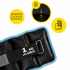 Обважнювачі-манжети для ніг та рук Crivit 2 x 1 кг Black (R4840131820250)