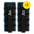 Обважнювачі-манжети для ніг та рук Crivit 2 x 1 кг Black (R4840131820250)