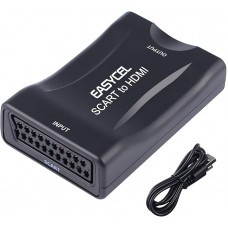 ​Конвертер EASYCEL E616A Scart to HDMI Black (R3823)