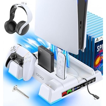 Підставка OIVO IV-P5235 для PlayStation 5 Slim White (R3357) Підставка OIVO IV-P5235 для PlayStation 5 Slim White (R3357)