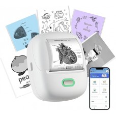 Портативний термопринтер ORGSTA S002 White (R4655131820250) Портативний термопринтер ORGSTA S002 White (R4655131820250)