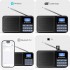 Цифрове радіо Gallypek DAB-P11 Black (R3802)