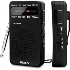 Портативний радіоприймач PRUNUS J-166 Black (R4679131820250) Портативний радіоприймач PRUNUS J-166 Black (R4679131820250)
