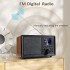 Цифрове радіо QOQIDUN D-02 Brown (R3664) Цифрове радіо QOQIDUN D-02 Brown (R3664)