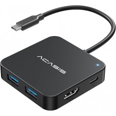USB-хаб ACASIS HB0706 USB 3.1 PD 100 В Black (R3939)