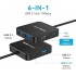 USB-хаб ACASIS HB0706 USB 3.1 PD 100 В Black (R3939)