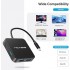 USB-хаб ACASIS HB0706 USB 3.1 PD 100 В Black (R3939)