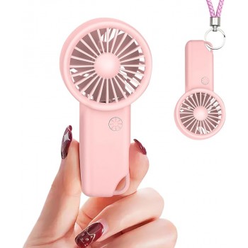 Портативний вентилятор JYPS ‎DM-39A Pink (R3511)