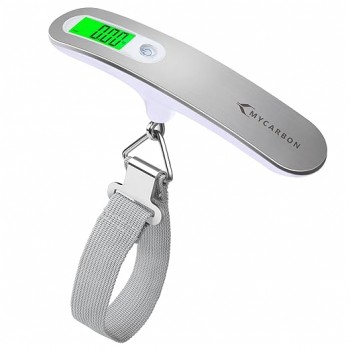 Цифрові ваги для багажу MYCARBON 50 кг Silver (R3876)