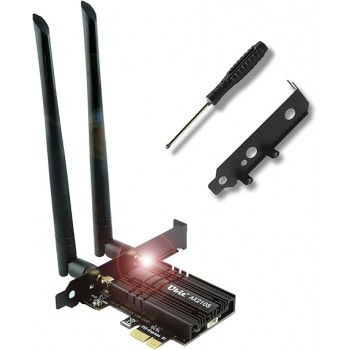 Мережевий адаптер Ubit AX210 Black (R3722) Мережевий адаптер Ubit AX210 Black (R3722)