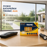 Батарейки TRONIC LR03 ААA 20шт  (R4843131820250)