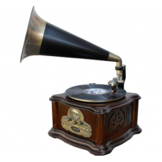 Грамофон у ретростилі 7в1 Soundmaster NR917 з FM/AM радіо, CD/MP3, USB/SD, Bluetooth Brown (MU404613082025) Грамофон у ретростилі 7в1 Soundmaster NR917 з FM/AM радіо, CD/MP3, USB/SD, Bluetooth Brown (MU404613082025)