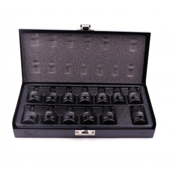 Набір біт JBM 13 шт TORX HEX ударних 1/2 (52344) Набір біт JBM 13 шт TORX HEX ударних 1/2 (52344)